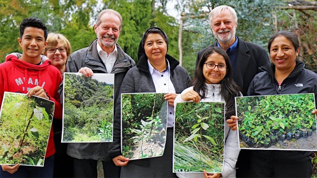 Die Artenschutzstiftung Zoo Karlsruhe finanziert mit 3.500 US-Dollar (etwa 3.200 Euro) den Bau einer Baumschule im Colegio Unidad Educativa Fiscomisional Técnico de Ecuador in Mindo.